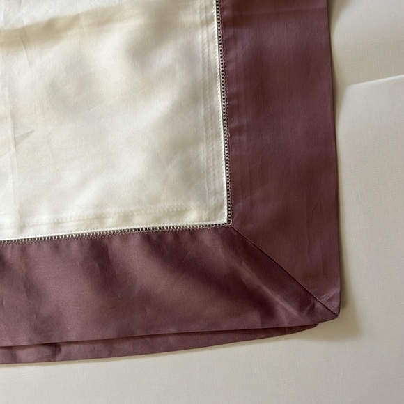 Ralph Lauren Home Langdon Sateen Border Sham , euro size pillow cases - Picture 4 of 6